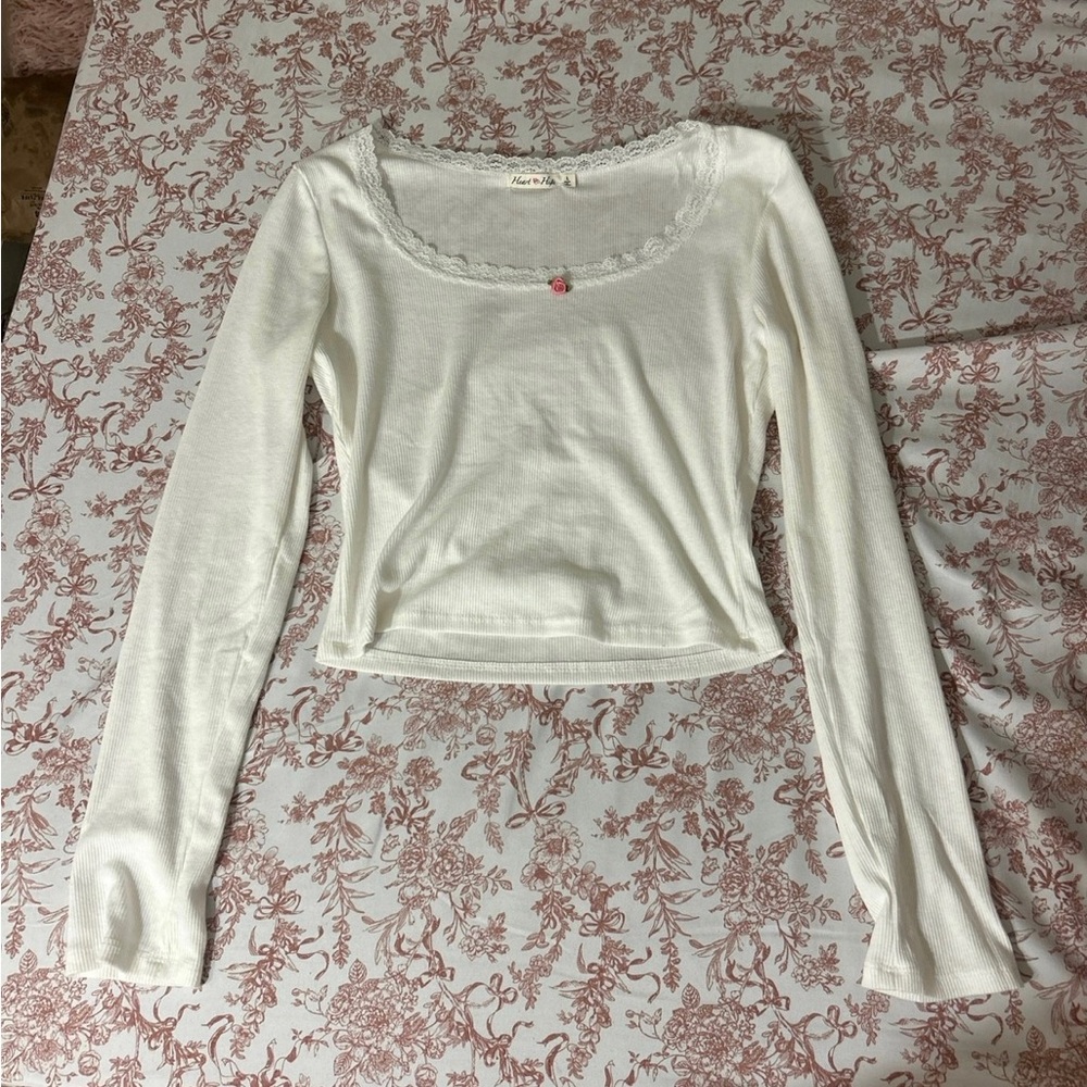 White Lace Top